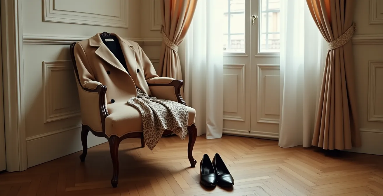 Intégration élégante d'un imprimé animalier dans une tenue sophistiquée