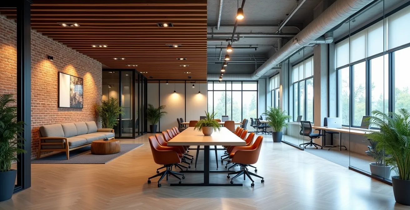 Comparaison visuelle entre le style décontracté d'une start-up française et le formalisme d'une banque d'affaires à La Défense