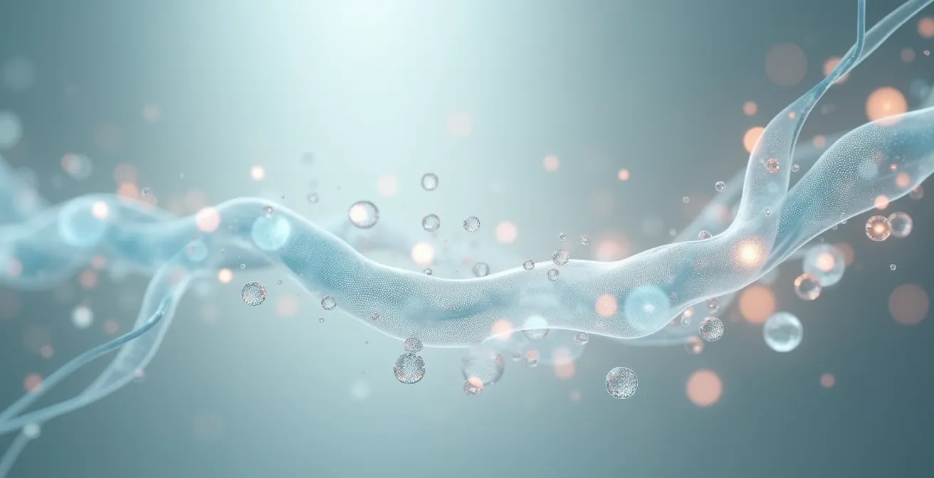 Visualisation de la connexion intestin-peau et microbiome